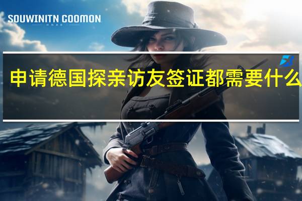 申请德国探亲访友签证都需要什么材料