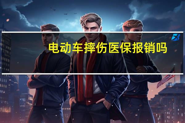 电动车摔伤医保报销吗