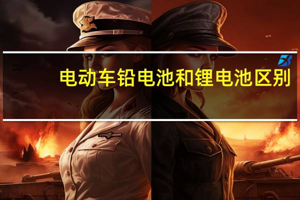 电动车铅电池和锂电池区别