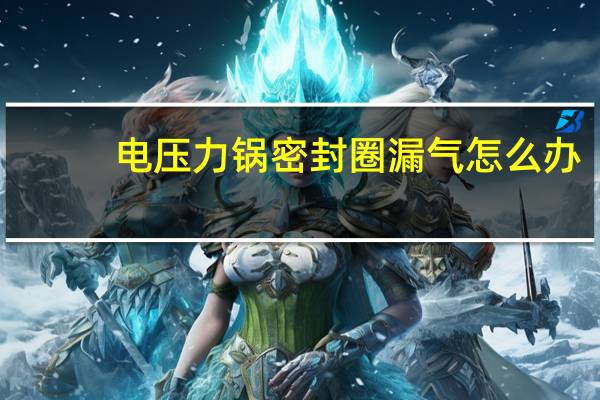 电压力锅密封圈漏气怎么办