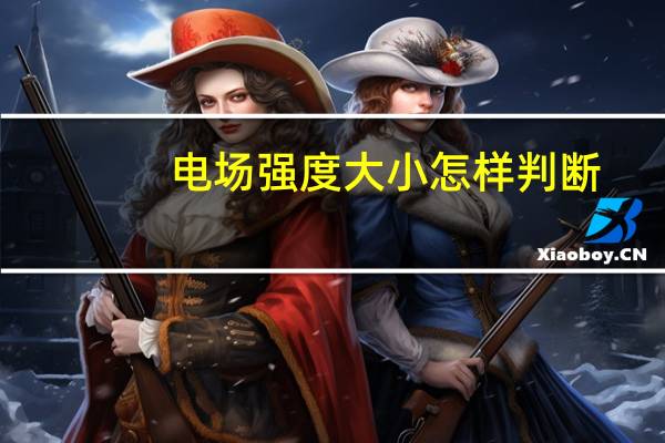 电场强度大小怎样判断