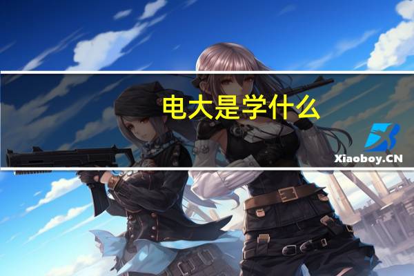 电大是学什么