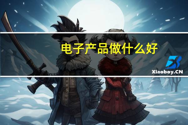 电子产品做什么好