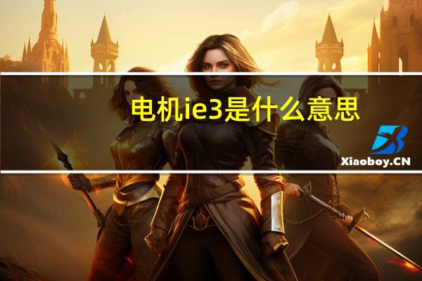 电机ie3是什么意思