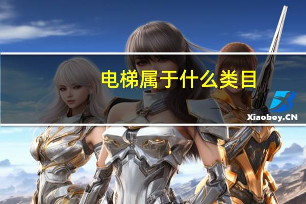 电梯属于什么类目