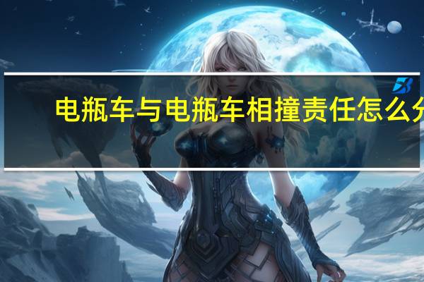 电瓶车与电瓶车相撞责任怎么分