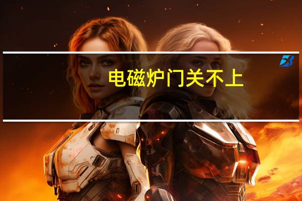 电磁炉门关不上