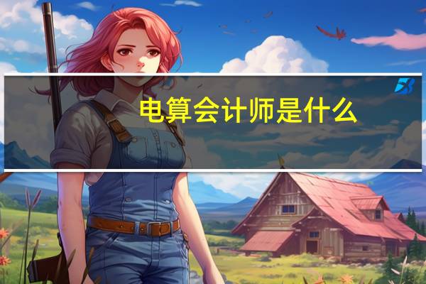 电算会计师是什么