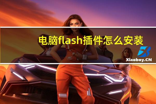 电脑flash插件怎么安装
