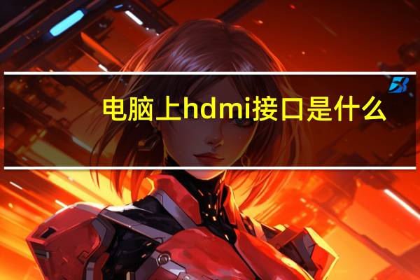 电脑上hdmi接口是什么