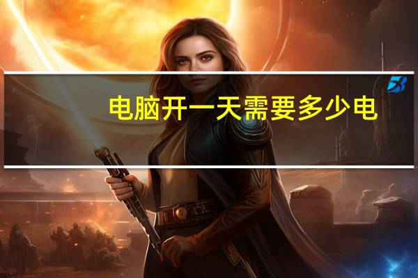 电脑开一天需要多少电