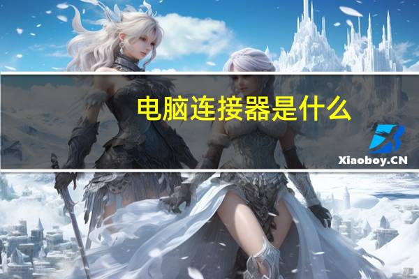 电脑连接器是什么