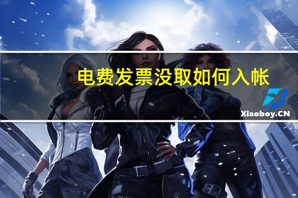 电费发票没取如何入帐