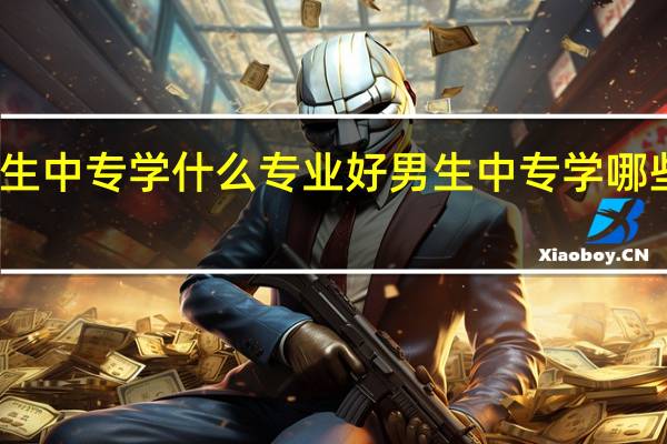 男生中专学什么专业好 男生中专学哪些专业好