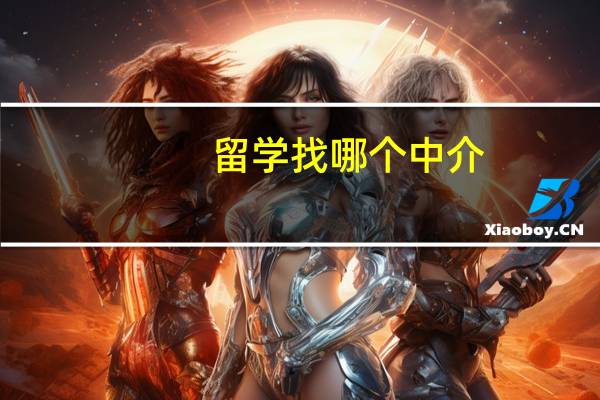 留学找哪个中介