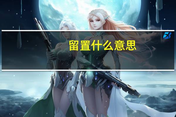 留置什么意思,留置是什么意思