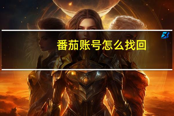 番茄账号怎么找回