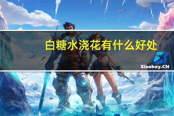 白糖水浇花有什么好处