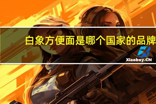 白象方便面是哪个国家的品牌