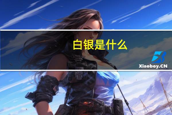 白银是什么