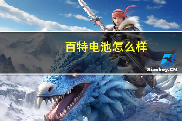 百特电池怎么样