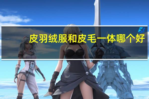 皮羽绒服和皮毛一体哪个好