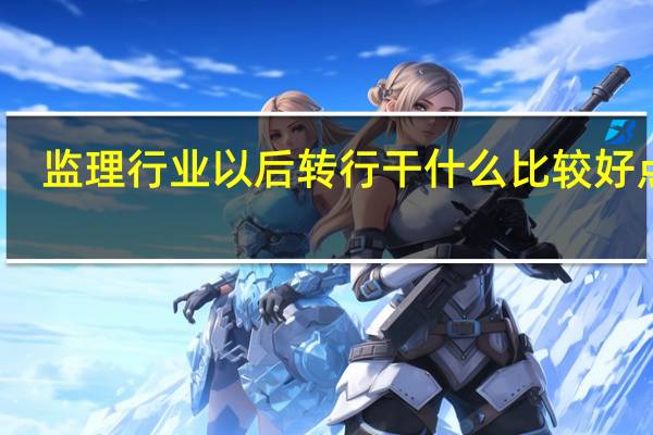 监理行业以后转行干什么比较好点呀