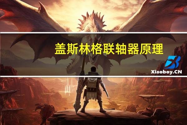 盖斯林格联轴器原理