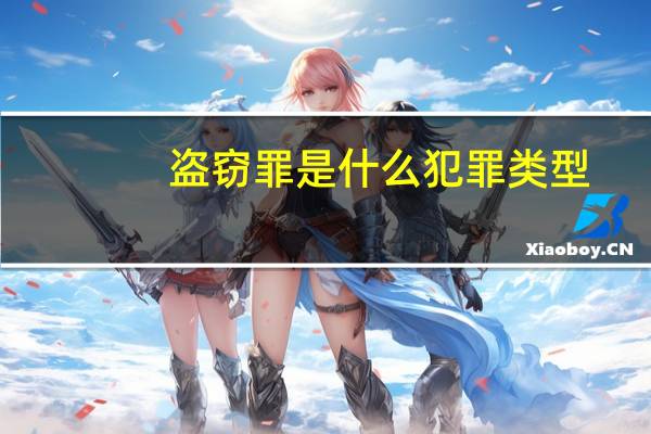 盗窃罪是什么犯罪类型