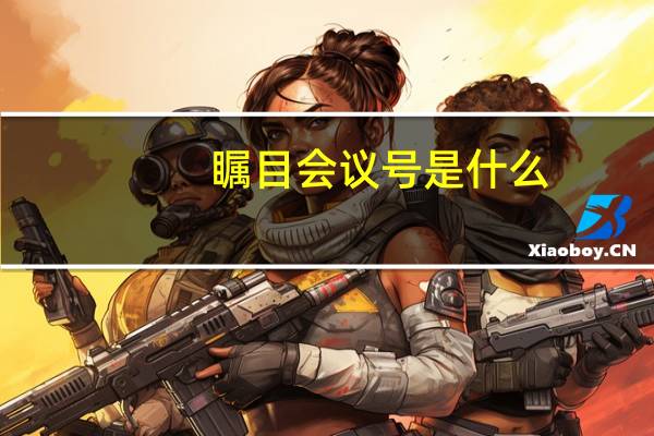 瞩目会议号是什么