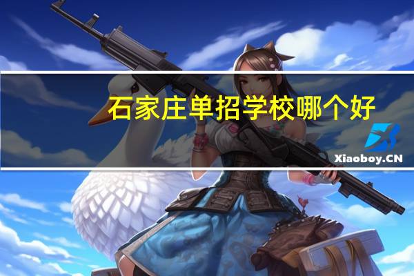 石家庄单招学校哪个好