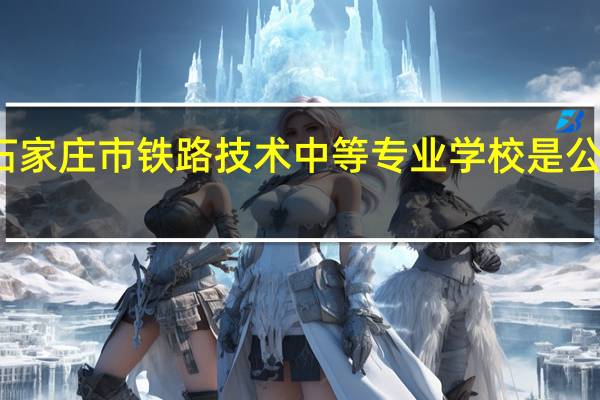 石家庄市铁路技术中等专业学校是公办的吗