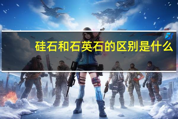 硅石和石英石的区别是什么