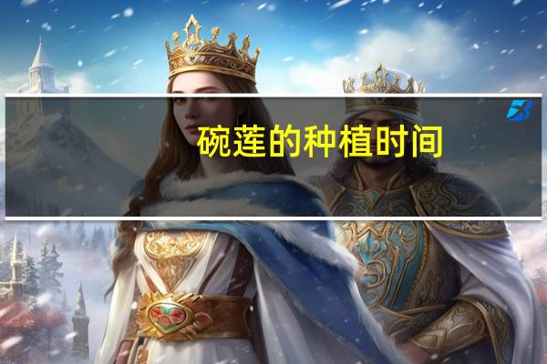 碗莲的种植时间