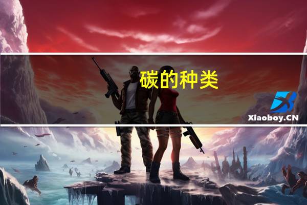 碳的种类