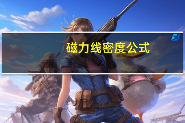 磁力线密度公式