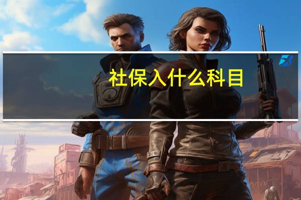 社保 入什么科目