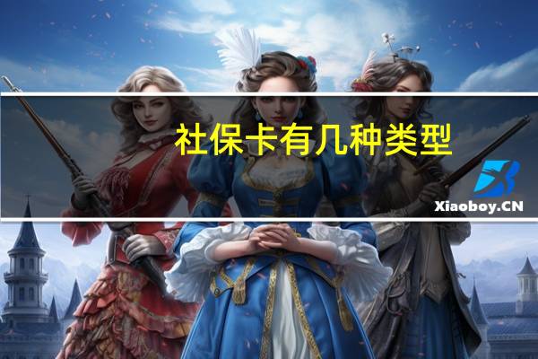 社保卡有几种类型