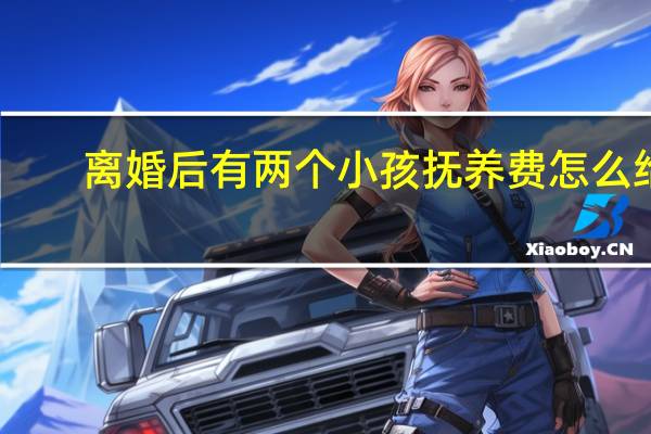 离婚后有两个小孩抚养费怎么给