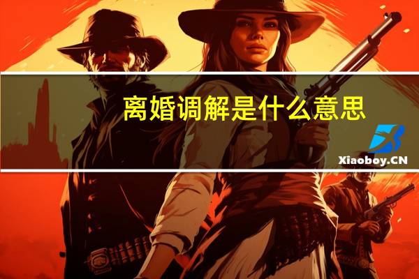 离婚调解是什么意思