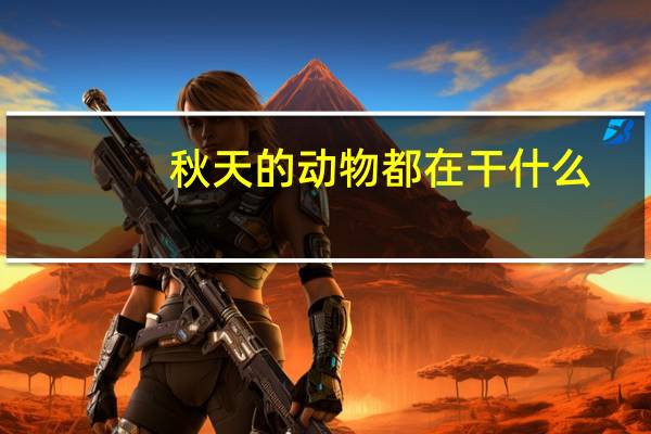 秋天的动物都在干什么?