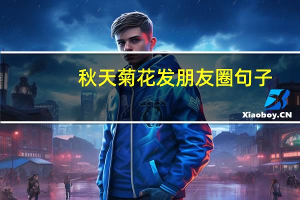 秋天菊花发朋友圈句子