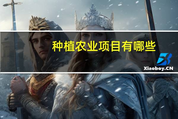 种植农业项目有哪些