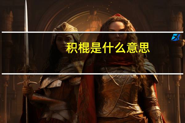 积棍是什么意思