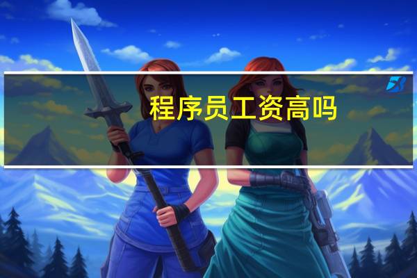 程序员工资高吗