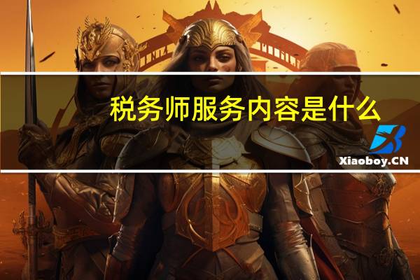 税务师服务内容是什么