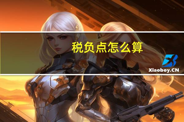 税负点怎么算