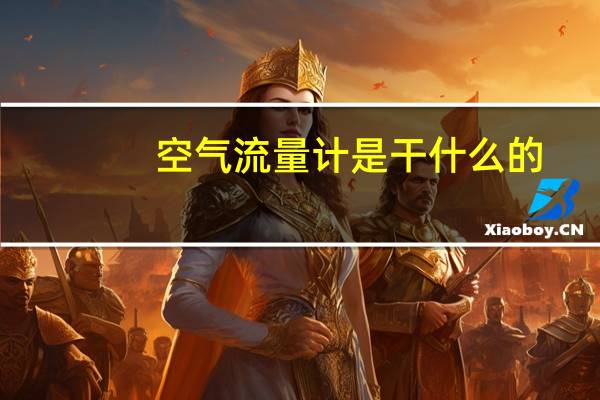 空气流量计是干什么的