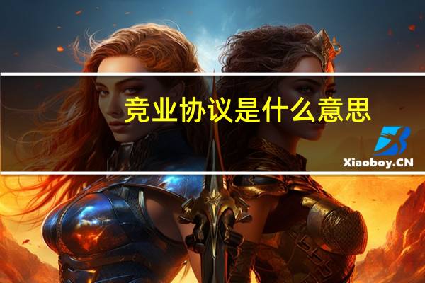 竞业协议是什么意思_