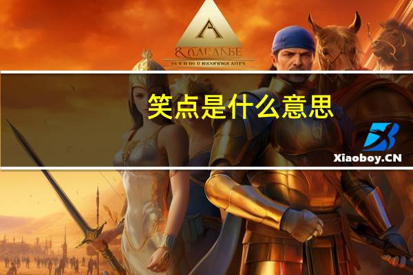 笑点是什么意思